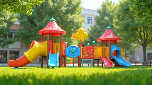 Outdoor Playground Signage Enhances Play Areas