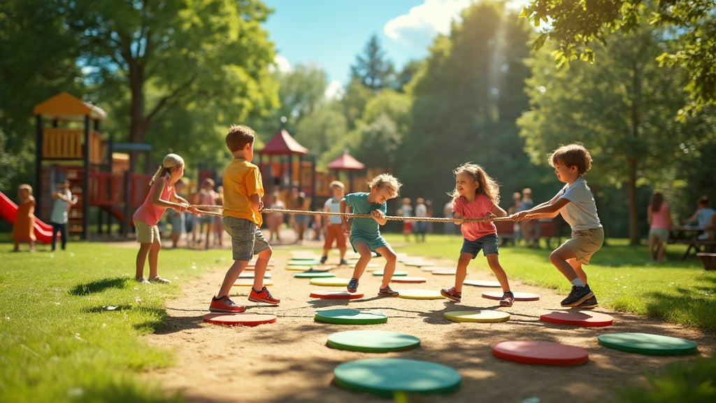 Traditional Games Enhance Play Areas
