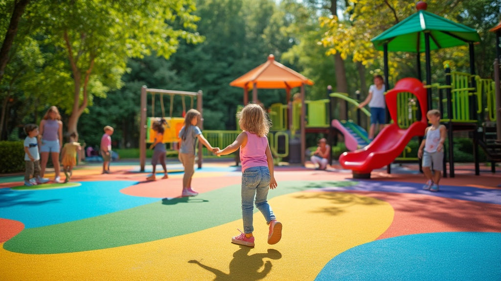 Durable Playground Markings Enhance Play