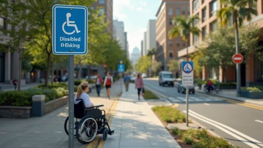 Durable Disabled Parking Signs Enhance Accessibility