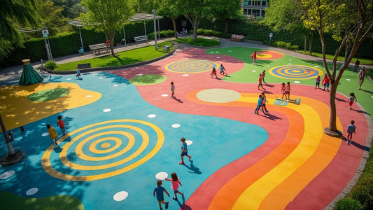 Playground Markings Enhance Safety And Fun