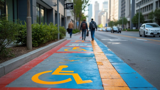 Thermoplastic Disabled Parking Markings Enhance Safety And Accessibility