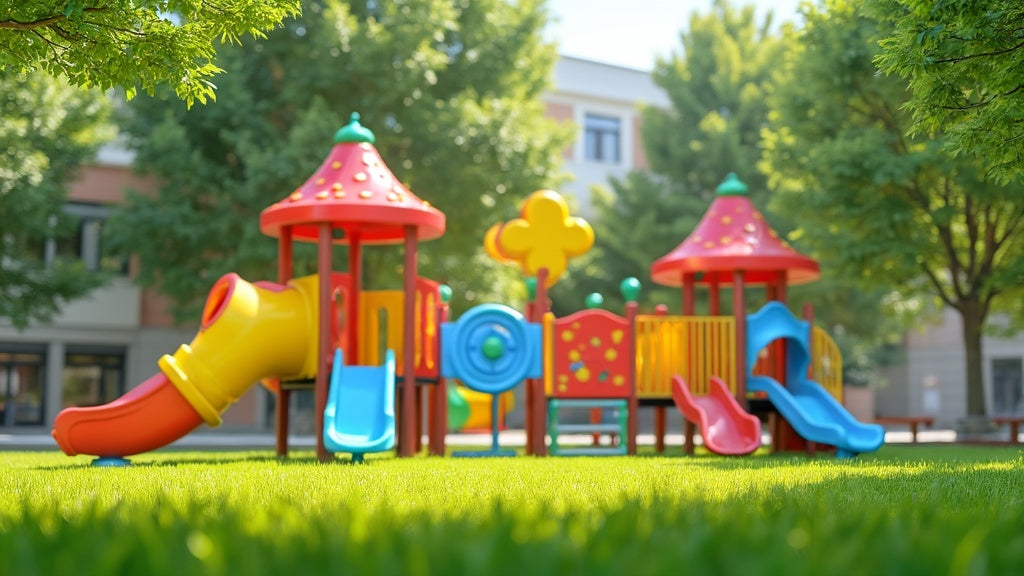 Outdoor Playground Signage Enhances Play Areas