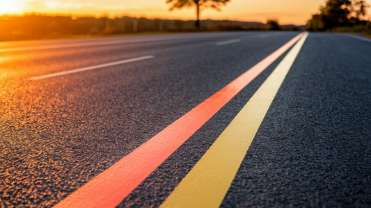 Hot Applied Thermoplastic Road Markings