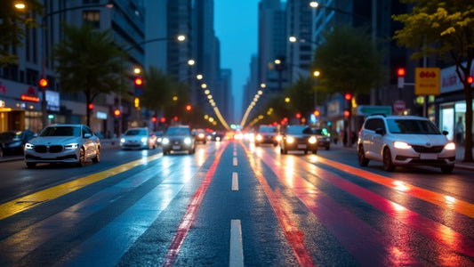 Thermoplastic Road Markings Enhance Safety