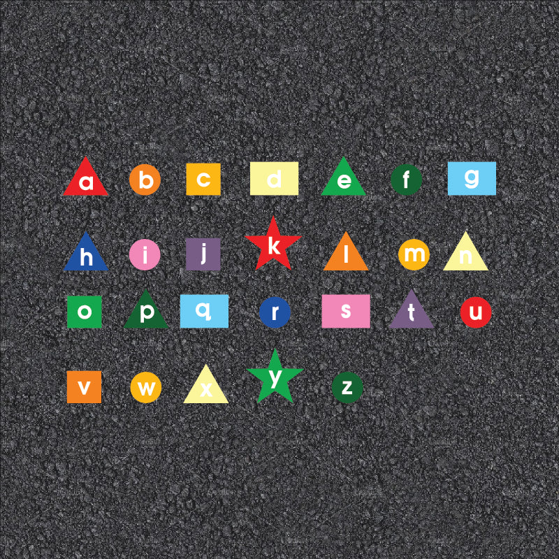 Alphate Shape Alphabet Shapes 30-50cm – Thermapply Direct