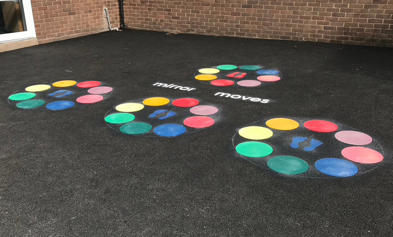 3 Way Mirror Moves Activity Circles