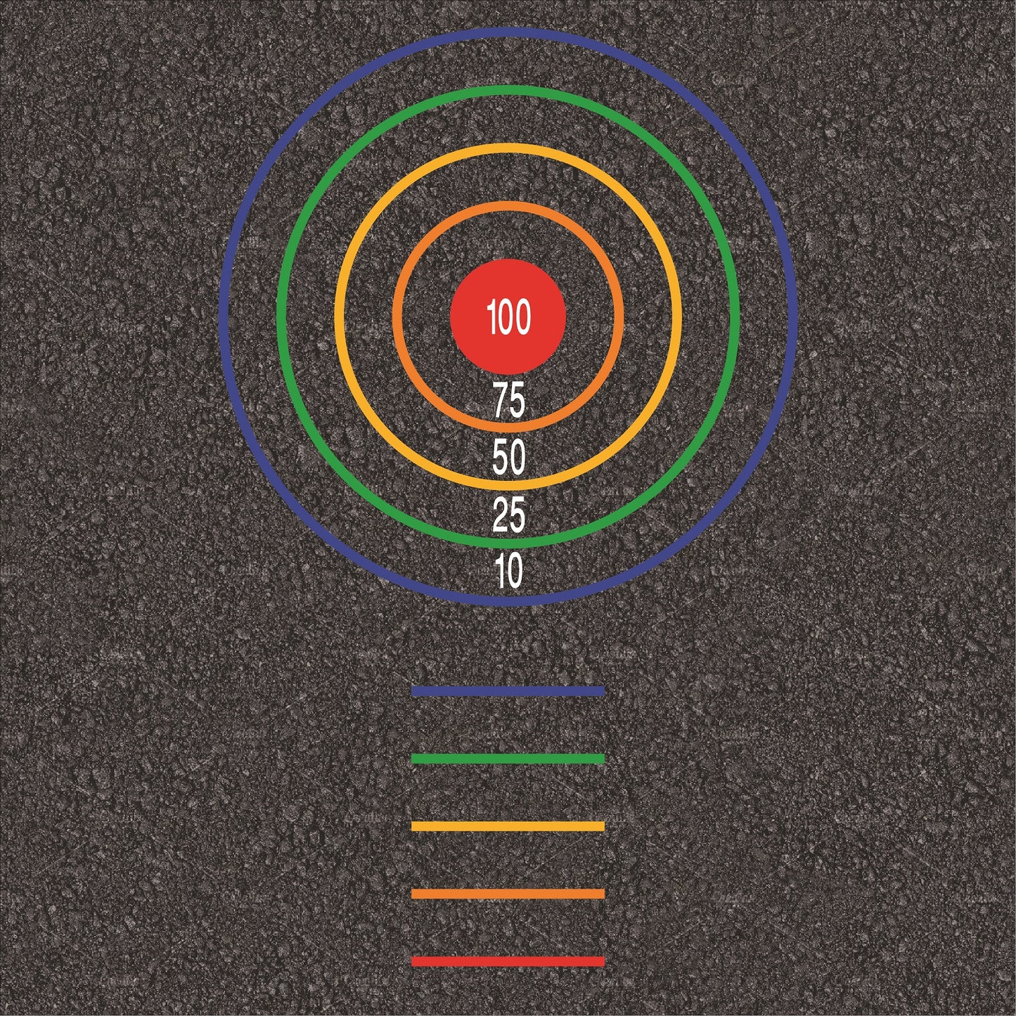 Target Circle Bean Bag Throw 3m